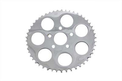 Rear Sprocket Flat Chrome 48 Tooth 0 /  Custom application