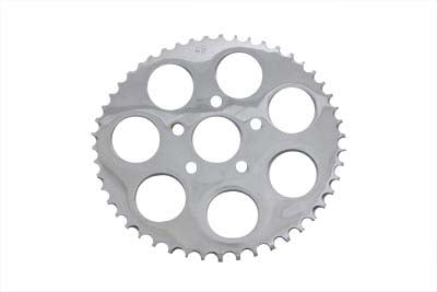 Rear Sprocket Flat Chrome 48 Tooth 0 /  Custom application
