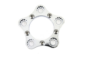 Rear Sprocket or Pulley Lock Ring Kit Chrome 1973 / 1984 FL 1973 / 1984 FX 1984 / 1994 FXR 1984 / 2017 FXST 1986 / 2017 FLST 1984 / 2017 FLT 1979 / 2017 XL 1991 / 2016 FXD