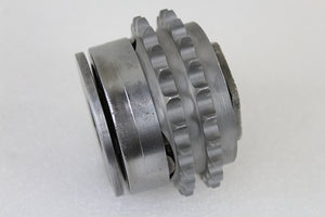Tapered Shaft Cushion Motor Sprocket Assembly 1936 / 1952 EL 1941 / 1954 FL