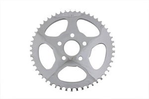 Rear Sprocket Flat Chrome 51 Tooth 0 /  Custom application