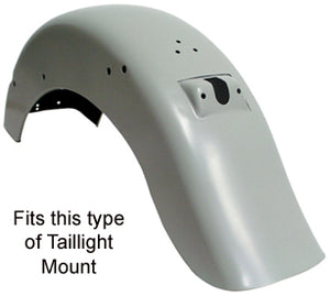 Taillight Mount Tombstone Kit To Adapt To FL Style Rear Fender With 73 / 98 Taillight Mount Cp