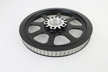 Load image into Gallery viewer, Black Rear Belt Pulley 70 Tooth 2000 / 2006 FLST 2000 / 2006 FXST