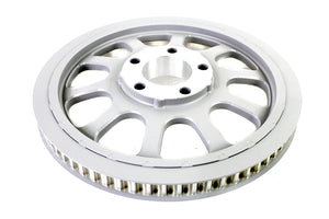 Silver Rear Belt Pulley 66 Tooth 2007 / 2011 FLST 2007 / 2011 FXST