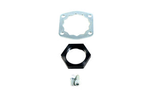 Front Belt Drive Lock Plate and Nut Kit 1993 / 2006 FXST 1991 / UP XL 1993 / 2006 FLST 1993 / 2006 FLT 1991 / 2005 FXD