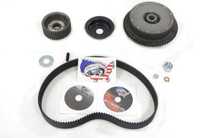 BDL Belt Drive Kit 8mm 1970 / 1984 FL with rear chain drive.1970 / 1984 FX with rear chain drive