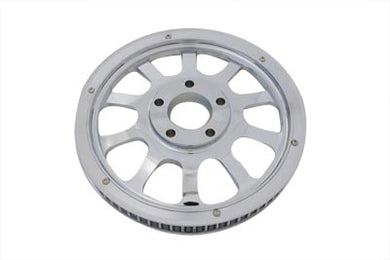 Rear Pulley 66 Tooth Chrome 2007 / 2017 FLST 2007 / 2017 FXST
