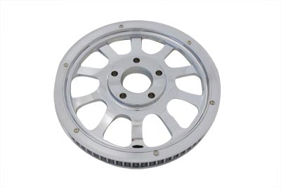 Rear Pulley 66 Tooth Chrome 2007 / 2017 FLST 2007 / 2017 FXST