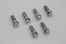 Load image into Gallery viewer, D-Ring Chrome Rocker Arm Cover Screw Set 1948 / 1965 FL