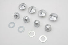 Load image into Gallery viewer, Rocker Arm Slotted Chrome Cover Plug Kit 1971 / 1984 FL 1971 / 1984 FX 1979 / 1983 FLT 1982 / 1983 FXR 1957 / 1985 XL