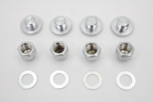Load image into Gallery viewer, Rocker Arm Slotted Chrome Cover Plug Kit 1971 / 1984 FL 1971 / 1984 FX 1979 / 1983 FLT 1982 / 1983 FXR 1957 / 1985 XL