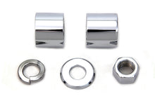 Load image into Gallery viewer, Front Axle Spacer Kit Smooth Style Chrome 2000 / 2006 FXST Front Fitment2000 / 2006 FXDWG Front Fitment