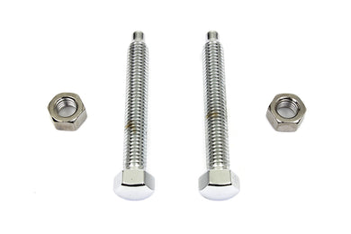 Chrome Rear Axle Adjuster Screw 2000 / 2007 FXST 2000 / 2007 FLST