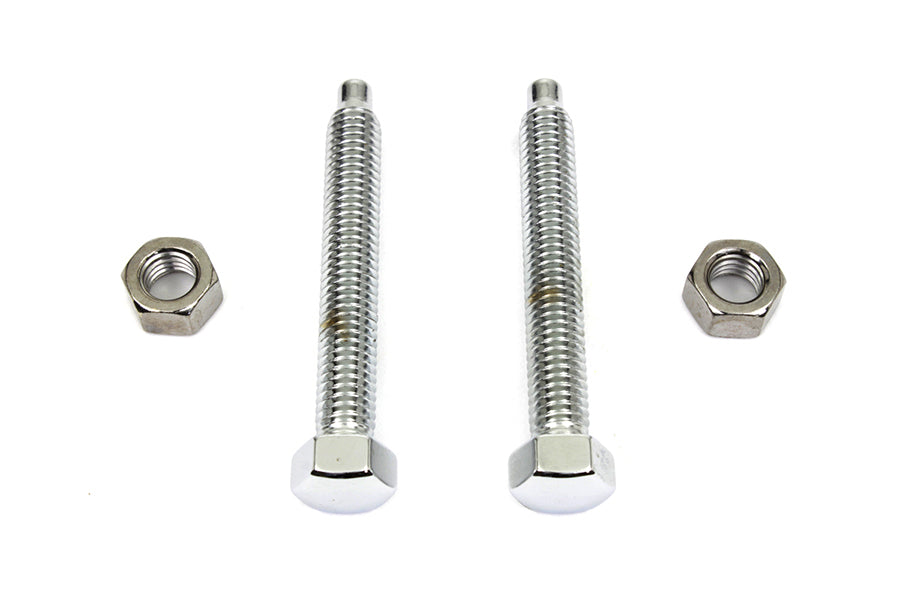 Chrome Rear Axle Adjuster Screw 2000 / 2007 FXST 2000 / 2007 FLST