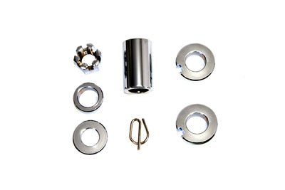 Rear Axle Spacer Kit Chrome 2000 / 2007 FXST