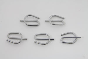 Chrome Rear Axle Spring Clips 1991 / UP FLST 1991 / UP FXST 1991 / UP XL