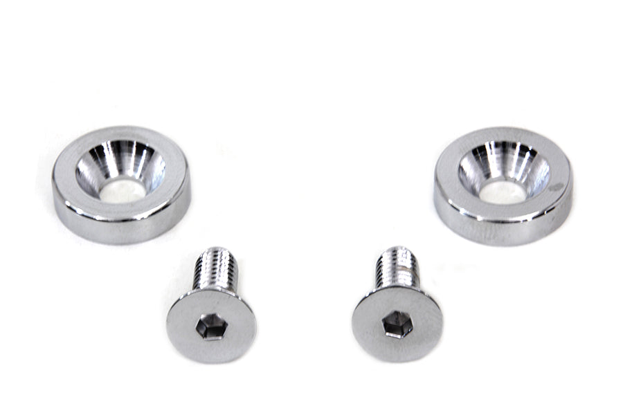 Gas Tank Mount Kit Chrome 1990 / 1999 FXST 1990 / 1999 FLST