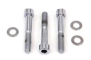 Allen Head Mount Kit for Rear Brake Caliper Chrome2000 / 2007 FXST 2000 / 2007 FLST 2000 / 2007 XL 2000 / 2007 FXD 2000 / 2007 FLT 2002 / 2005 VRSC