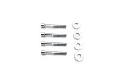 Caliper Mount Bolt Kit Allen Type Chrome 1972 / 1980 FL front1973 / 1980 FL rear1973 / 1980 FX rear
