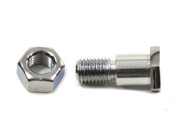 Chrome Tank Hand Shifter Rod End Shoulder Bolt 1936 / 1940 EL 1941 / 1967 FL 1936 / 1948 UL