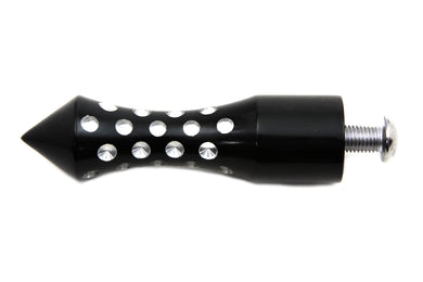 Black Agostini Shifter Footpeg Spike Style