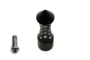 Black Agostini Shifter Footpeg Spike Style