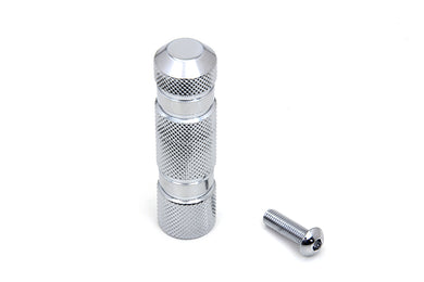 Chrome Knurled Four Grooved Shifter Peg 1952 / 1984 FL 1971 / 1984 FX 1979 / UP FLT 1979 / UP FLT 1984 / 1994 FXR 1984 / 1994 FXR 1984 / UP FXST 1984 / UP FXST 1986 / UP FLST 1991 / 2017 FXD 1952 / UP XL