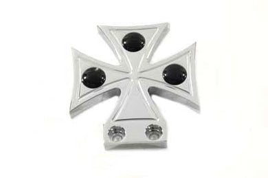 Billet Brake Pedal Pad Maltese Style 0 /  Custom application for forward control kit