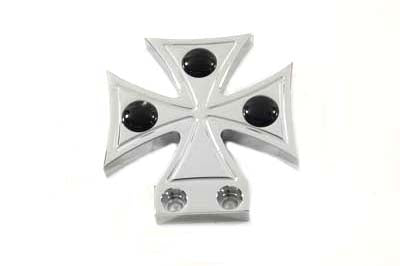 Billet Brake Pedal Pad Maltese Style 0 /  Custom application for forward control kit