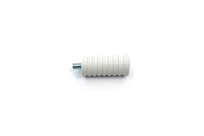 Shifter Footpeg White Rubber 1952 / 1984 FL 1979 / UP FLT 1971 / 1984 FX 1984 / UP FXST 1986 / UP FLST 1982 / 1994 FXR 1982 / 1994 FXR 1991 / 2017 FXD 1952 / UP XL