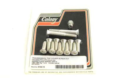 Transmission Top Cover Screw Kit Cadmium 1950 / 1953 FL