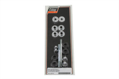 Gas Tank Mount Kit Chrome Acorn Type 1996 / 2003 XL