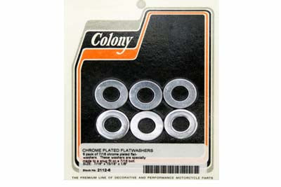 Chrome Flat Washer 7/16 0 /  All Models