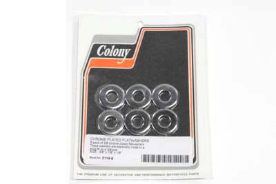 Chrome Flat Washer 3/8 0 /  All Models