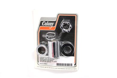 Chrome Rear Axle Nut Kit 2000 / 2001 FLT