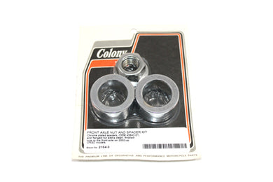 Chrome Front Axle Nut and Spacer Kit 2002 / UP VRSC