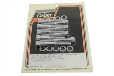 Thermostat Mount Kit Polished 2002 / UP VRSC