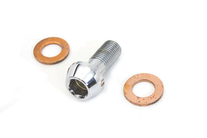 Brake Hose Banjo Bolt Allen Type 10mm 1982 / 2003 XL 1994 / 2010 FXD 1982 / 2009 FLT 1982 / 2009 FLT