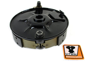 Rear Mechanical Brake Backing Plate Kit Black 1936 / 1940 EL 1941 / 1957 FL 1937 / 1948 VL