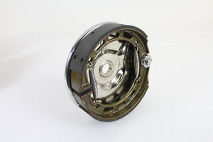 Rear Mechanical Brake Backing Plate Kit Chrome 1936 / 1940 EL 1941 / 1957 FL 1937 / 1948 VL