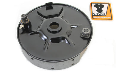 Rear Mechanical Brake Backing Plate Kit Black 1936 / 1940 EL 1941 / 1957 FL 1937 / 1948 VL