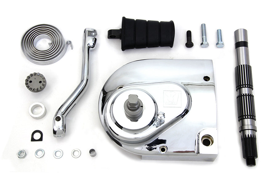 Kick Starter Conversion Kit Chrome 1991 / 2003 XL