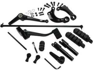 Black Forward Control Kit With Pegs 2014 / UP XL
