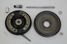 Load image into Gallery viewer, Dual Cam Brake Backing Plate and Brake Drum Kit Black 1936 / 1948 EL 1941 / 1948 FL 1941 / 1957 G