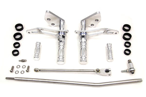 Billet Forward Control Kit Polished 2003 / 2013 FXD 2000 / 2012 FXDL