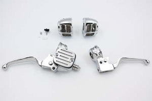 Contour Style Chrome Handlebar Control Kit 1996 / 2006 FXST 1996 / 2006 FLST 1996 / 2006 FXD 1996 / 2003 XL 1996 / 2006 FXDWG