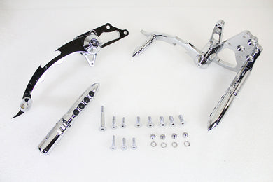 Billet Forward Control Kit Chrome 0 /  Custom application with pre-1999 mounting holes