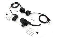 Load image into Gallery viewer, Handlebar Control Kit Black 1996 / 2006 FXST 1996 / 2006 FLST 1996 / 2006 FXD 1996 / 2003 XL