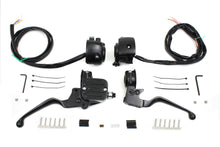 Load image into Gallery viewer, Handlebar Control Kit Black 1996 / 2006 FXST 1996 / 2006 FLST 1996 / 2006 FXD 1996 / 2003 XL