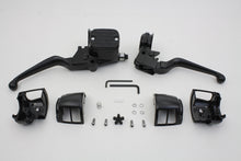 Load image into Gallery viewer, Contour Style Handlebar Control Kit Black 1996 / 2006 FXST 1996 / 2006 FLST 1996 / 2006 FXD 1996 / 2003 XL 1996 / 2006 FXDWG